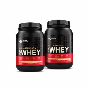 Optimum Nutrition 2x Gold Standard 100% Whey Protein (908g) Sverige | 376DNTAHY