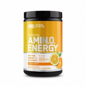 Optimum Nutrition ESSENTIAL AMIN.O. ENERGY® Citrus Spritz 0.6 lb (30 Servings) Sverige | 150OIDGUV