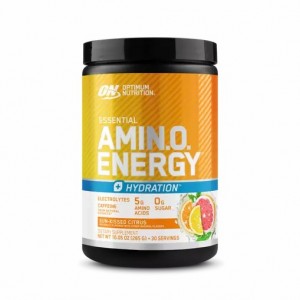 Optimum Nutrition Essential AMIN.O. ENERGY + Electrolytes *new* Sun-kissed Citrus 0.63 lb (30 Servings) Sverige | 480RGXAIL