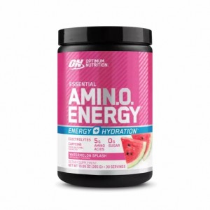 Optimum Nutrition Essential AMIN.O. ENERGY + Electrolytes Watermelon Splash 0.63 lb (30 Servings) Sverige | 206ILXRYZ