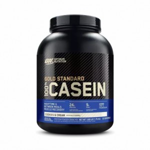 Optimum Nutrition GOLD STANDARD® 100% Casein Cookies & Cream 4 lb (53 Servings) Sverige | 013XUBAYT