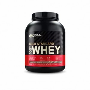 Optimum Nutrition GOLD STANDARD 100% WHEY™ Chocolate Coconut 5 lb (71 Servings) Sverige | 761FXPOZY