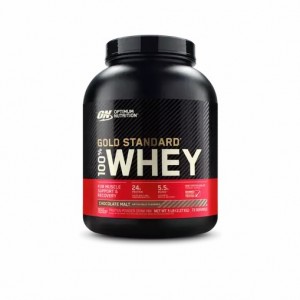 Optimum Nutrition GOLD STANDARD 100% WHEY™ Chocolate Malt 5 lb (73 Servings) Sverige | 751DROYLC