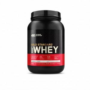 Optimum Nutrition GOLD STANDARD 100% WHEY™ Cookies & Cream 2 lb (27 Servings) Sverige | 740IOVAWQ