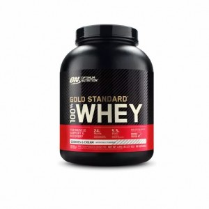 Optimum Nutrition GOLD STANDARD 100% WHEY™ Cookies & Cream 5 lb (68 Servings) Sverige | 904JBUNIW