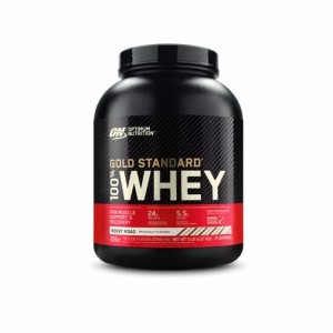 Optimum Nutrition GOLD STANDARD 100% WHEY™ Rocky Road 5 lb (72 Servings) Sverige | 209AUBKME