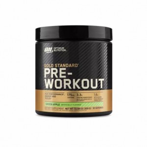 Optimum Nutrition GOLD STANDARD® Pre-Workout Green Apple 0.66 lb (30 Servings) Sverige | 872APMJDQ