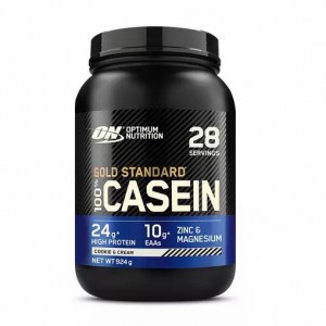 Optimum Nutrition Gold Standard 100% Casein Cookies & Cream 924 grams (28 Servings) Sverige | 854DAIFSB