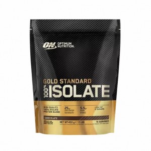 Optimum Nutrition Gold Standard 100% Isolate Chocolate 450 grams (15 Servings) Sverige | 560NMJULQ