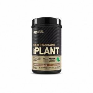 Optimum Nutrition Gold Standard 100% Plant Based Protein Double Rich Chocolate 684 grams (20 Servings) Sverige | 578FVJDBW