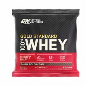 Optimum Nutrition Gold Standard 100% Whey Powder Sachets Double Rich Chocolate 1 sachet (31 grams) Sverige | 614QTBMFW