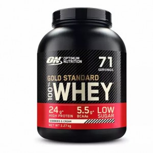 Optimum Nutrition Gold Standard 100% Whey Protein Powder Cookies & Cream 2.27 kg (71 Servings) Sverige | 756VSXMRH