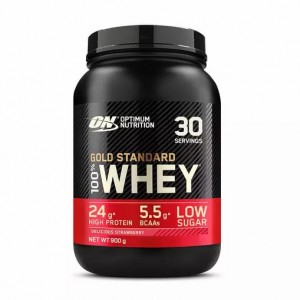 Optimum Nutrition Gold Standard 100% Whey Protein Powder Delicious Strawberry 900 grams (30 Servings) Sverige | 127WFMVEO