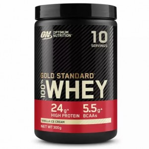 Optimum Nutrition Gold Standard 100% Whey Protein Powder Vanilla Ice Cream 300 grams (10 Servings) Sverige | 071WDLXGE