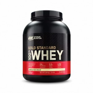 Optimum Nutrition Gold Standard 100% Whey Protein Powder Vanilla Ice Cream 2.28 kg (76 Servings) Sverige | 698PSRWNX