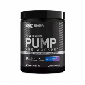 Optimum Nutrition Platinum Pump Pre-workout Blue Raspberry 380 grams (20 Servings) Sverige | 956ZXIEQL