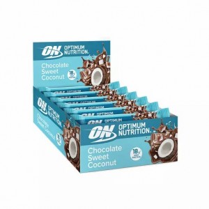 Optimum Nutrition Protein Bar Chocolate Sweet Coconut 720 grams (12 Bars) Sverige | 807IFUQWS