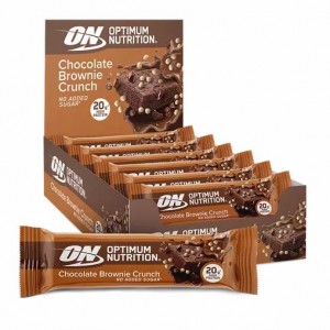 Optimum Nutrition Protein Bar Chocolate Brownie Crunch 650 grams (10 Bars) Sverige | 514DGTKUM