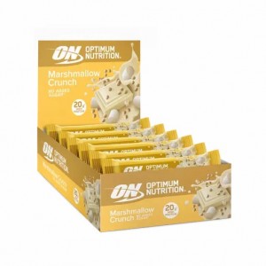 Optimum Nutrition Protein Bar Marshmallow Crunch 650 grams (10 Bars) Sverige | 962UXJWNC