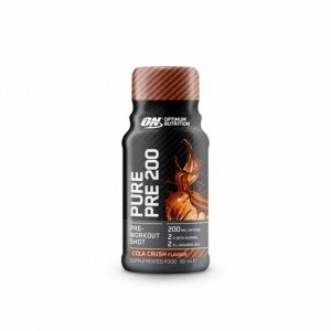 Optimum Nutrition Pure Pre 200 Pre-Workout Shot Cola 60ml (12 shots) Sverige | 743WNICZB