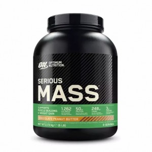 Optimum Nutrition Serious Mass Chocolate Peanut Butter 2.73 kg (8 Servings) Sverige | 570CJDXAV