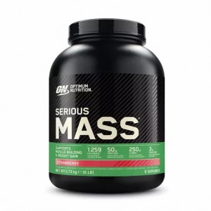 Optimum Nutrition Serious Mass Gainer Strawberry 2.73 kg (8 Servings) Sverige | 129CXUAYP