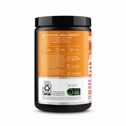 Optimum Nutrition ESSENTIAL AMIN.O. ENERGY® *new* Peach Mango Tango - Notify Me 0.6 lb - Notify me Sverige | 762IVAZQX