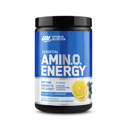 Optimum Nutrition ESSENTIAL AMIN.O. ENERGY® Blueberry Lemonade 0.6 lb (30 Servings) Sverige | 794XOEDGB