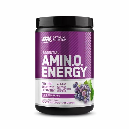 Optimum Nutrition ESSENTIAL AMIN.O. ENERGY® Concord Grape 0.6 lb (30 Servings) Sverige | 837VKIPSM