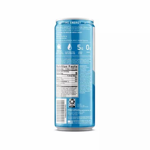 Optimum Nutrition ESSENTIAL AMIN.O. ENERGY+ Electrolytes Sparkling *new* Blue Raspberry Rush 355ml * 12 Cans (12 Servings) Sverige | 425VUWJKT