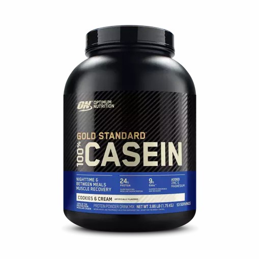 Optimum Nutrition GOLD STANDARD® 100% Casein Cookies & Cream 4 lb (53 Servings) Sverige | 013XUBAYT