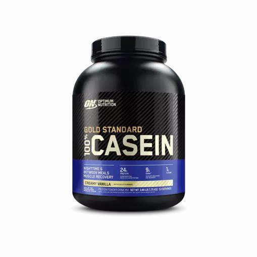 Optimum Nutrition GOLD STANDARD® 100% Casein Creamy Vanilla 4 lb (53 Servings) Sverige | 158MSRYOZ