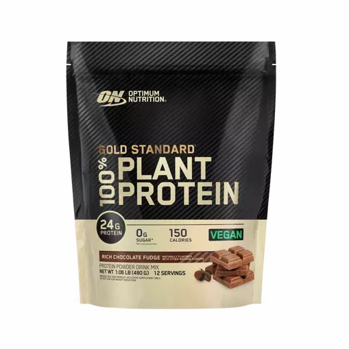 Optimum Nutrition GOLD STANDARD® 100% Plant Rich Chocolate Fudge 1.06 lb (12 Servings) Sverige | 938UNFIVK