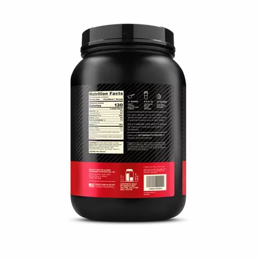 Optimum Nutrition GOLD STANDARD 100% WHEY™ Banana Cream 2 lb (29 Servings) Sverige | 281CPYMSR