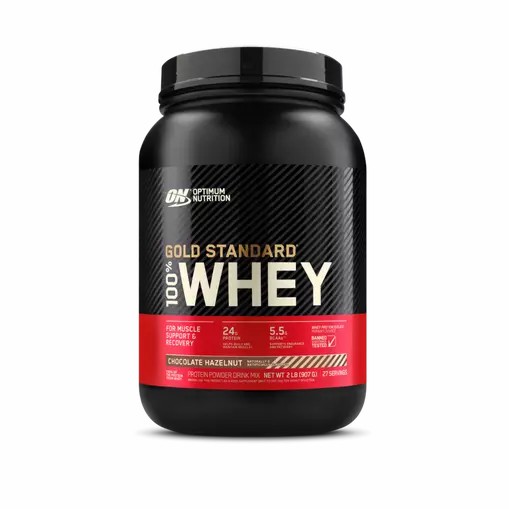 Optimum Nutrition GOLD STANDARD 100% WHEY™ Chocolate Hazelnut 2 lb (27 Servings) Sverige | 145ISPXEN