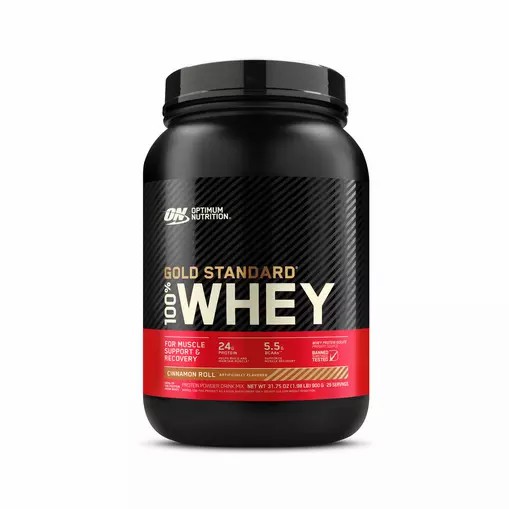 Optimum Nutrition GOLD STANDARD 100% WHEY™ Cinnamon Roll 2 lb (29 Servings) Sverige | 938ULMBSF