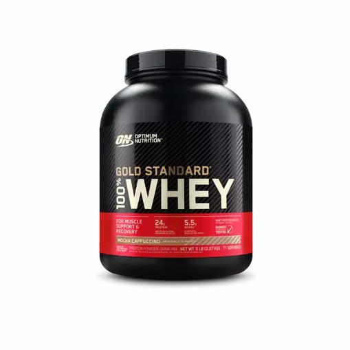 Optimum Nutrition GOLD STANDARD 100% WHEY™ Mocha Cappuccino 5 lb (71 Servings) Sverige | 074VPMAYN