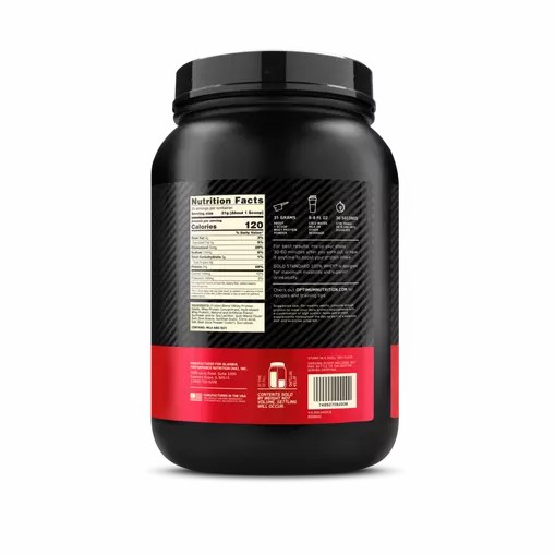 Optimum Nutrition GOLD STANDARD 100% WHEY™ Strawberries & Cream 2 lb (29 Servings) Sverige | 569PSQGIA