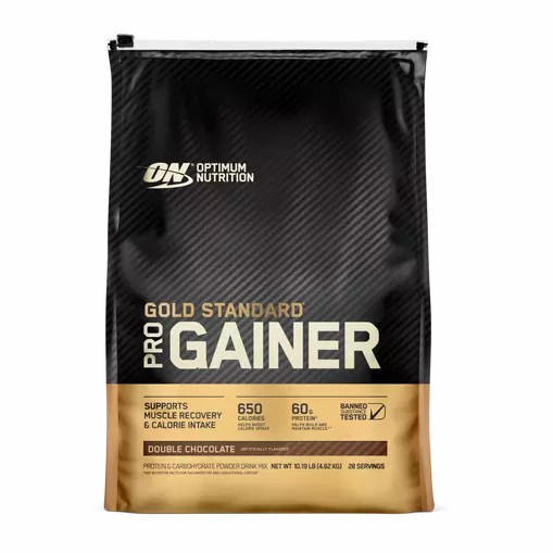 Optimum Nutrition GOLD STANDARD® Pro Gainer Double Chocolate 10.19 lb (28 Servings) Sverige | 386FPJRHO