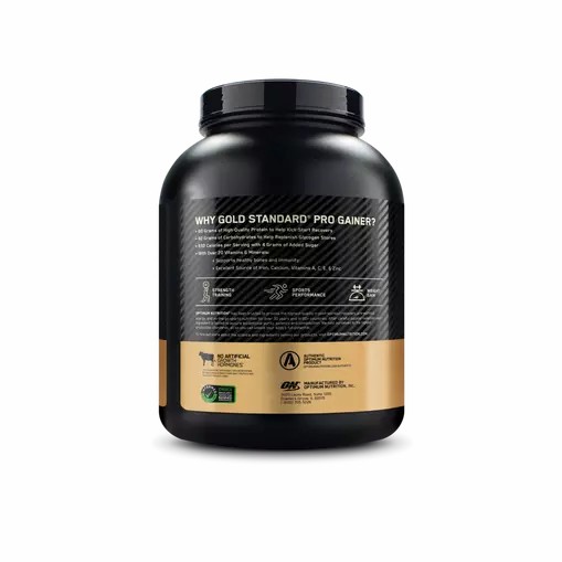 Optimum Nutrition GOLD STANDARD® Pro Gainer Vanilla Custard 5.09 lb (14 Servings) Sverige | 902YWNOKG