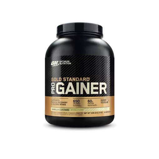 Optimum Nutrition GOLD STANDARD® Pro Gainer Vanilla Custard 5.09 lb (14 Servings) Sverige | 902YWNOKG