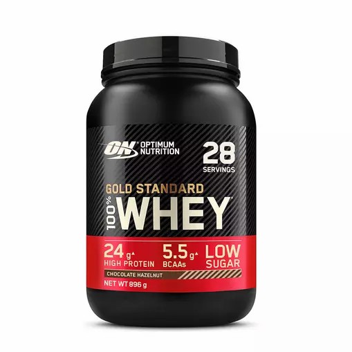 Optimum Nutrition Gold Standard 100% Whey Protein Powder Chocolate Hazelnut 896 grams (28 Servings) Sverige | 673OKVPWD