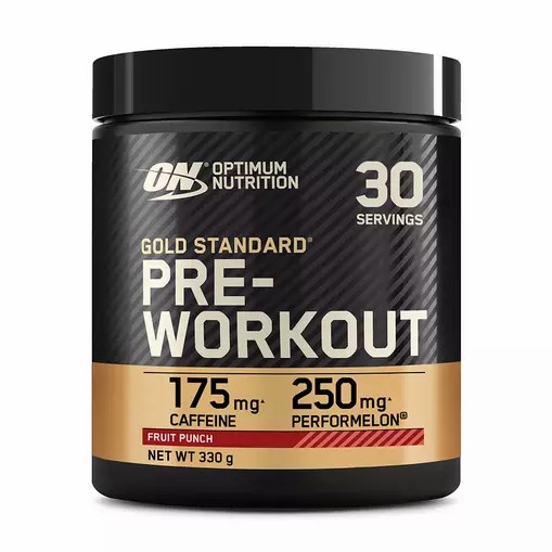 Optimum Nutrition Gold Standard Pre-Workout Fruit Punch 330 grams (30 Servings) Sverige | 863EHJUDS