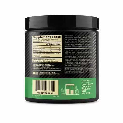 Optimum Nutrition Micronized Creatine Powder Blueberry Lemonade 0.79 lb (60 Servings) Sverige | 532MVUROG