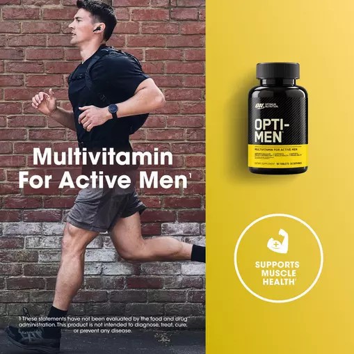 Optimum Nutrition OPTI-MEN® Multivitamin Tablets 90 Tablets (30 Servings) Sverige | 974TUBQXH