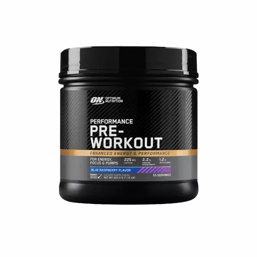 Optimum Nutrition Performance Pre-Workout Blue Raspberry 285g Sverige | 143GCYPRB