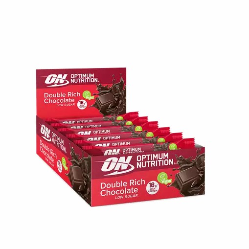 Optimum Nutrition Plant Protein Bar Double Rich Chocolate 720 grams (12 Bars) Sverige | 347GQTMWA