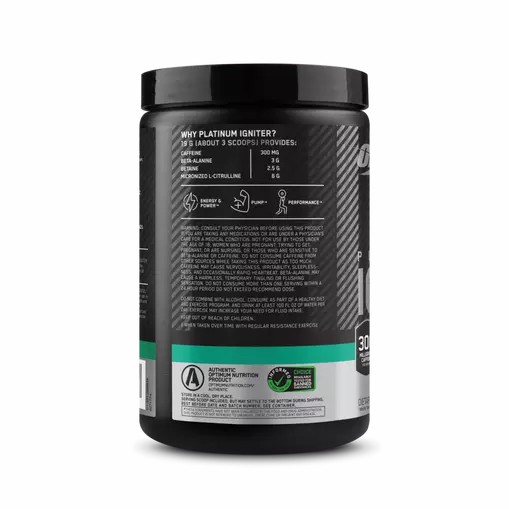 Optimum Nutrition Platinum Igniter Cherry Lime Punch 0.84 lb (20 Servings) Sverige | 701VWQRNP