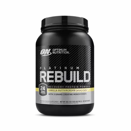 Optimum Nutrition Platinum Rebuild Vanilla Buttercream 1.63 lb (20 Servings) Sverige | 249SBAZCG