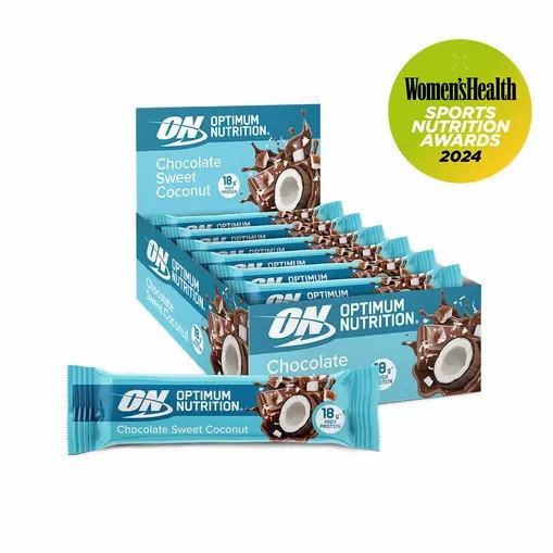 Optimum Nutrition Protein Bar Chocolate Sweet Coconut 720 grams (12 Bars) Sverige | 807IFUQWS